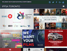 Tablet Screenshot of iffsatoronto.com